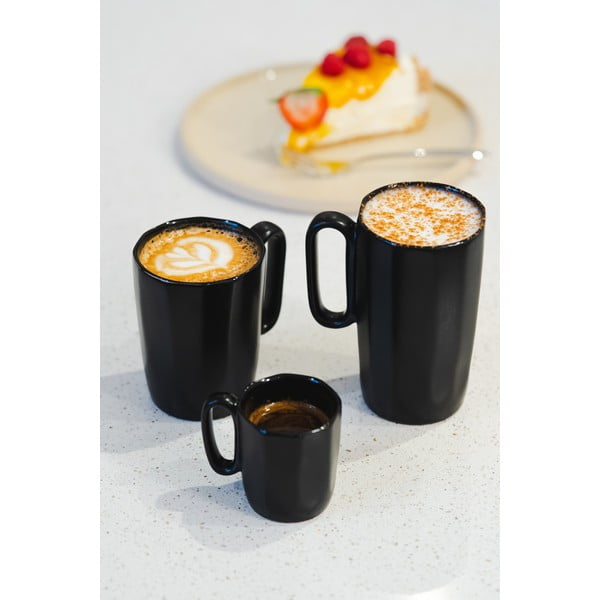 Черни глинени чаши в комплект от 2 бр. 250 ml Fuori – Vialli Design-image-4