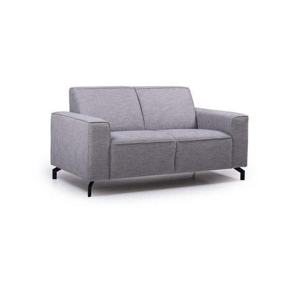 Сив двуместен диван Lesly - Scandic