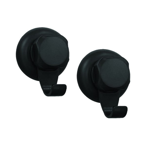 Черни стоманени комплект куки 2 бр. без пробиване Bestlock – Compactor-image-4