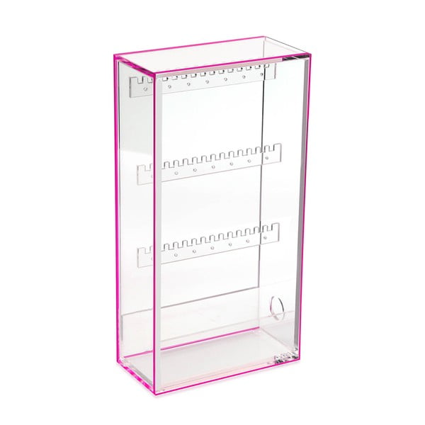 Розова кутия за съхранение със стойка за бижута Ariel - Versa