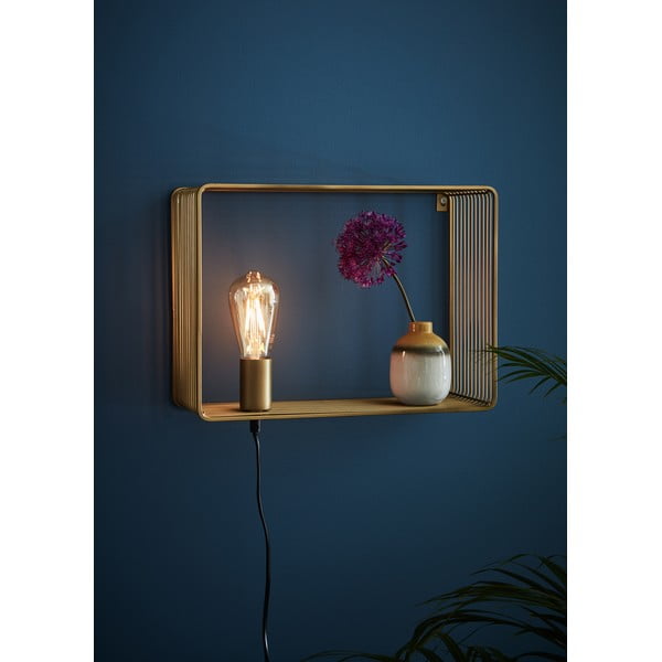 Стенна лампа в златисто Wall Gold Shelf - Markslöjd-image-1