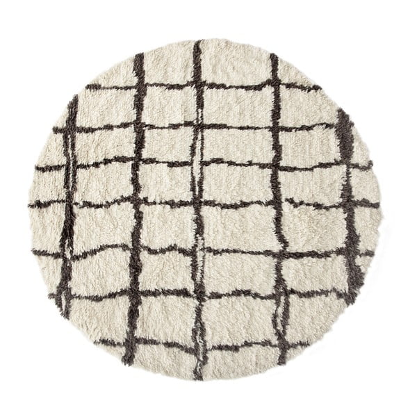 Вълнен килим Eliseo, ⌀ 200 cm - Linen Couture