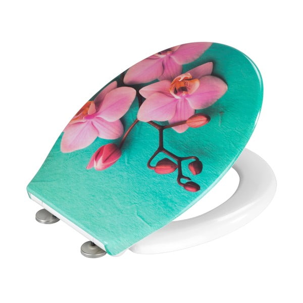 Тоалетна седалка с автоматично затваряне 37,5 x 45 cm Fleur - Allstar-image-2