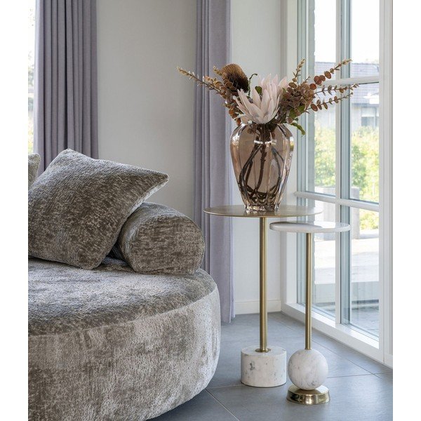 Метална кръгла маса за съхранение ø 25 cm Salo - House Nordic-image-1