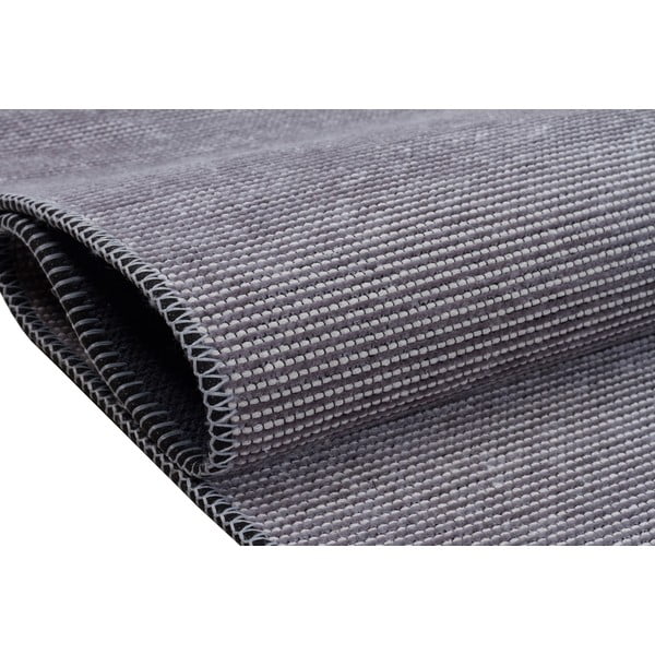 Сив миещ се килим 230x160 cm Toowoomba - Vitaus-image-3