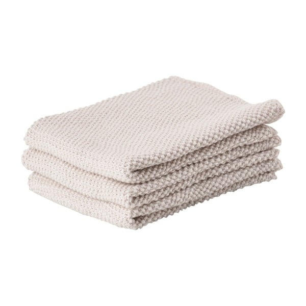 Памучни кърпи в комплект от 3 броя 27x27 cm - Zone