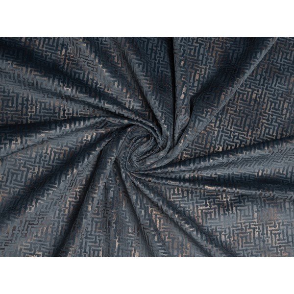 Антрацитна   завеса 140x260 cm Terra - Mendola Fabrics
