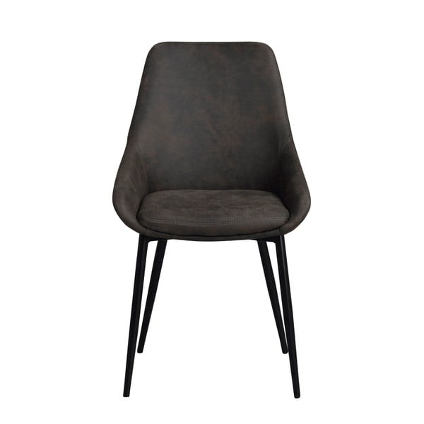 Тъмносиви трапезни столове в комплект от 2 бр. Sierra – Rowico-image-2