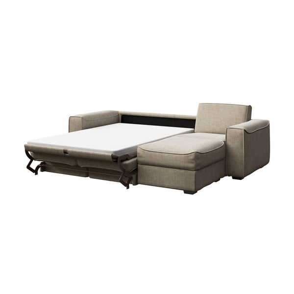 Бежов разтегателен диван Mesonica , десен ъгъл, 288 cm Munro - MESONICA-image-3
