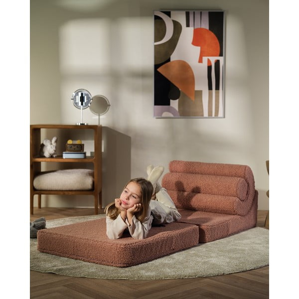 Розов детски стол от букле Flipster – Wigiwama-image-4