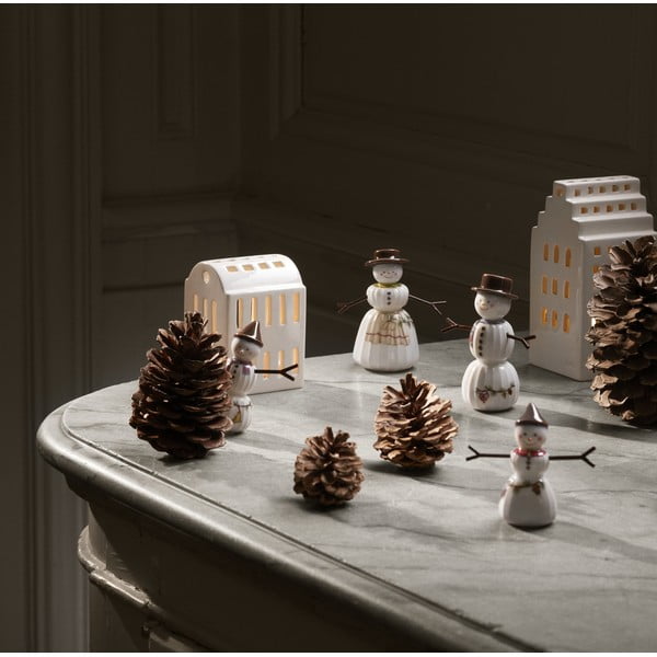 Порцеланова Коледна фигурка (височина 9 cm) Hammershøi Snowwife – Kähler Design-image-1