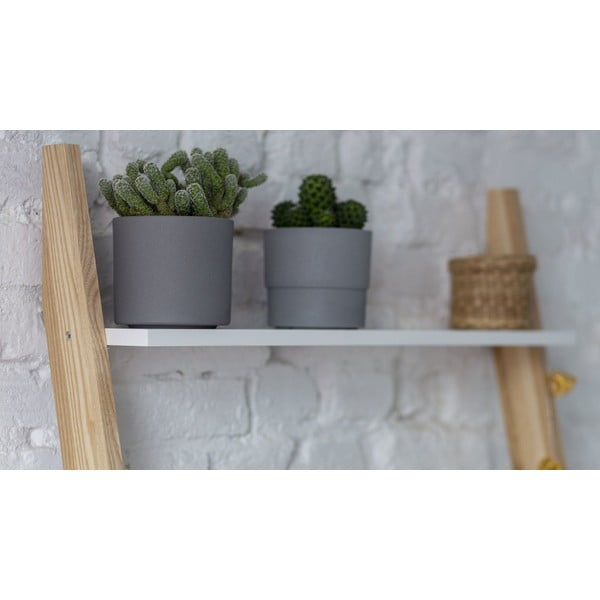 Бяла стойка с работен плот и чекмедже Leno - Ragaba-image-4