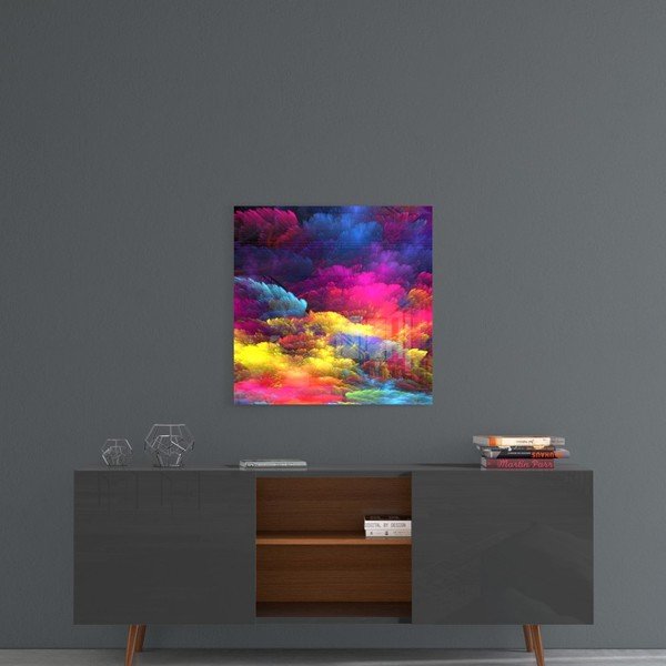 Картина върху стъкло , 40 x 40 cm Color Burst - Insigne-image-1