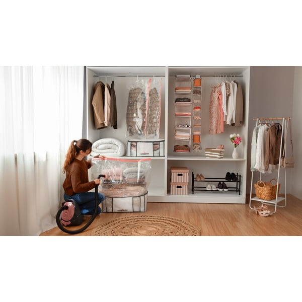 Картонени кутии за съхранение с капак в комплект от 2 броя Stripes - Compactor-image-3