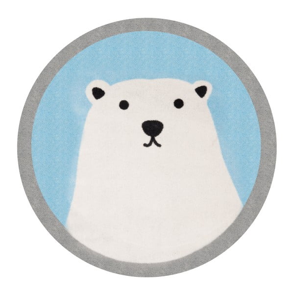 Детски килим Полярна мечка, ⌀ 100 cm Lennox - Zala Living
