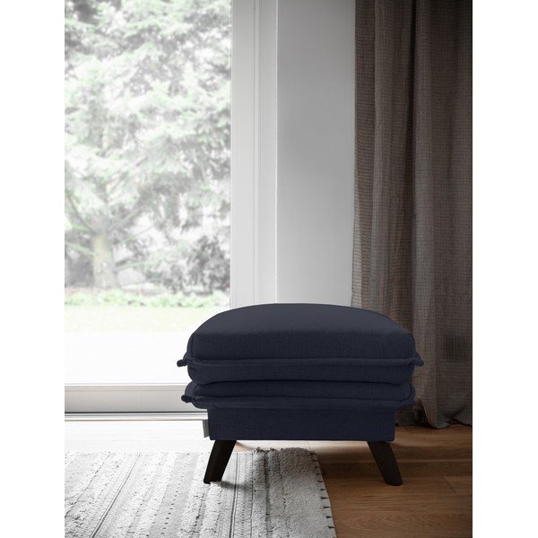 Антрацитна табуретка за крака Charming Charlie - Miuform-image-1