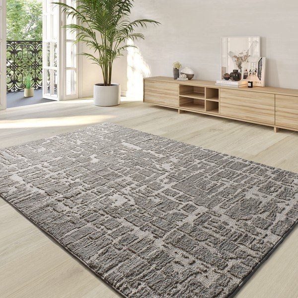 Сив килим 140x200 cm Lima – Universal-image-1