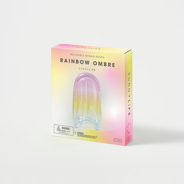 Надуваем шезлонг Rainbow Ombre - Sunnylife-image-4