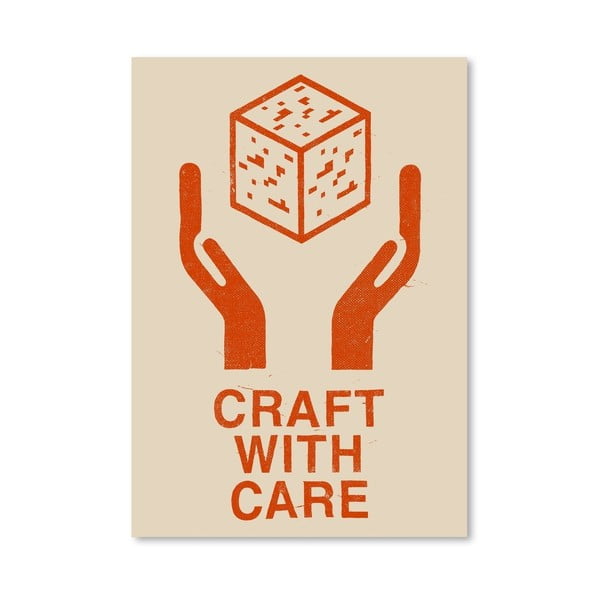 Plakát Craft With Care 1 od Florenta Bodart, 30x42 cm