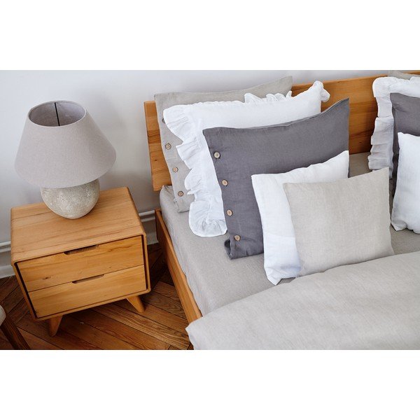 Нощно шкафче от букова дървесина Greg - The Beds-image-3