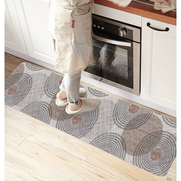 Сив миещ се килим 58x240 cm - Oyo Concept-image-4