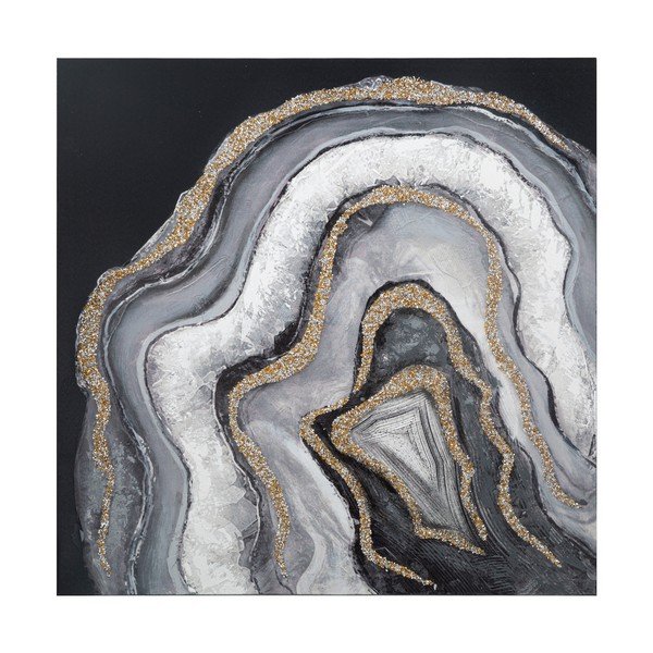 Живопис , 80 x 80 cm White Thing - Mauro Ferretti