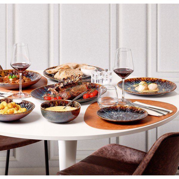 Кафява порцеланова чаша за капучино 200 ml Resto – BonBistro-image-1