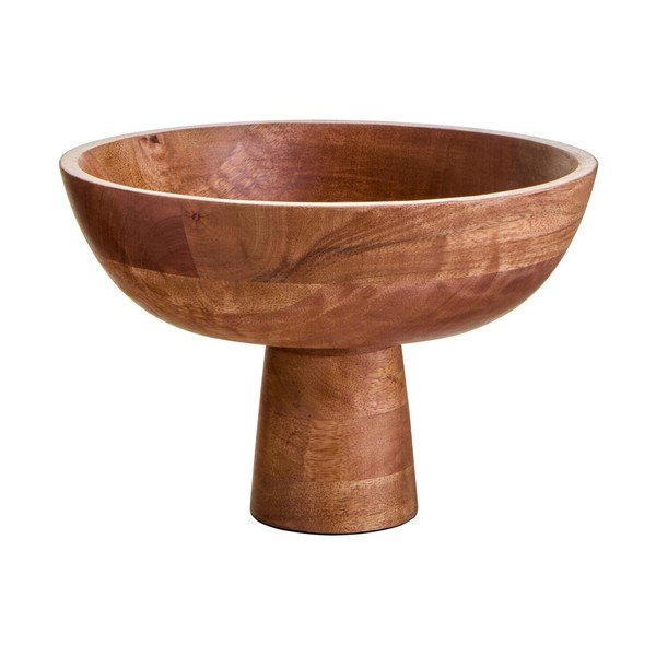 Дървена купа в естествен цвят ø 27 cm Kara – Premier Housewares