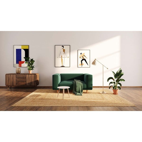 Кресло от тъмнозелено кадифе Kukumo - Ame Yens-image-3