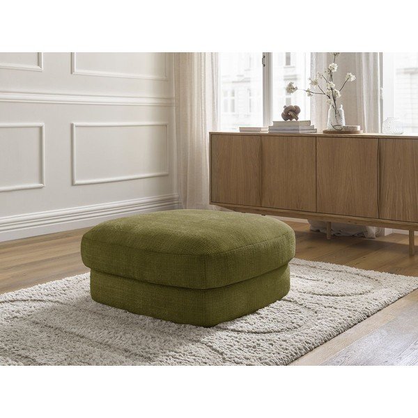 Шенилова табуретка  в цвят каки Leonore – Bobochic Paris-image-1