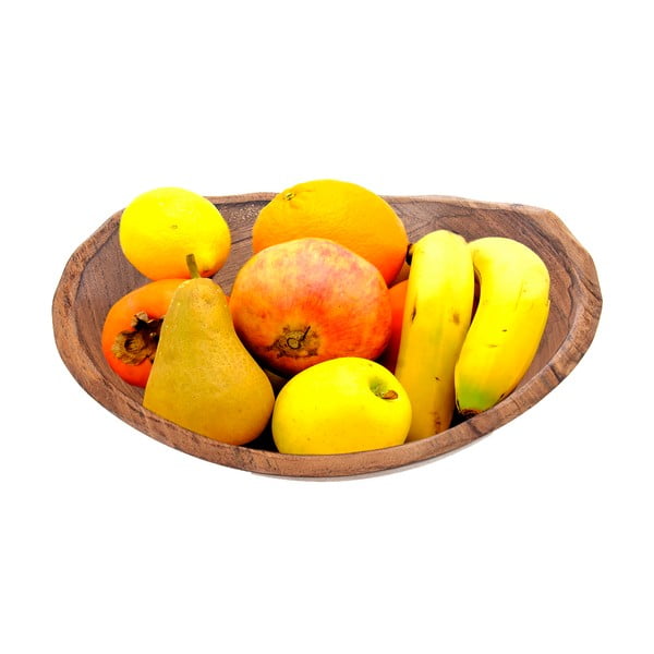 Дървена купа в естествен цвят Mango - Orion-image-3