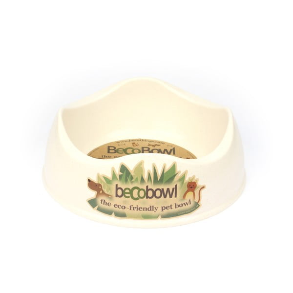 Psí/kočičí miska Beco Bowl 26 cm, přírodní