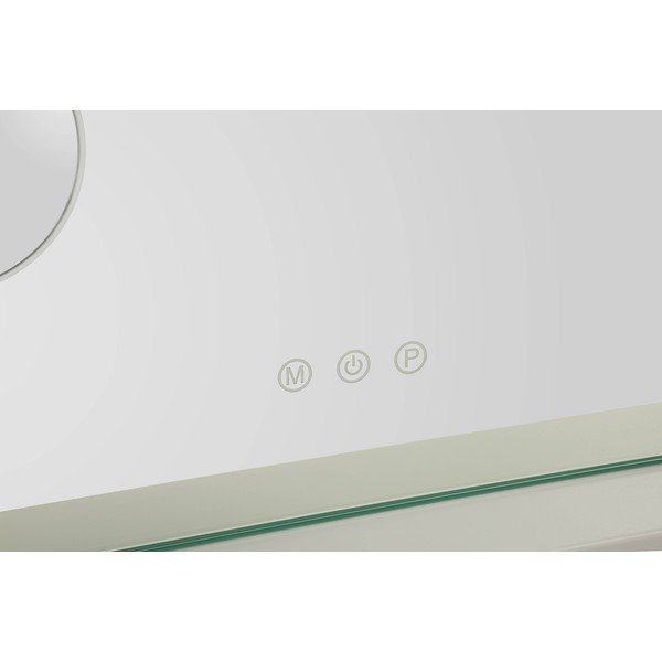 Стенно огледало със светлина/с рафт 55x43 cm Hollywood – Mauro Ferretti-image-4