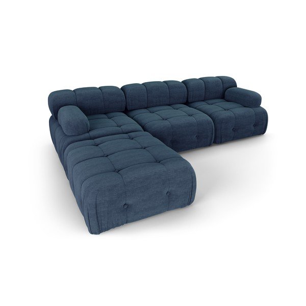 Тъмносин ъглов диван Ferento – Cosmopolitan Design-image-4