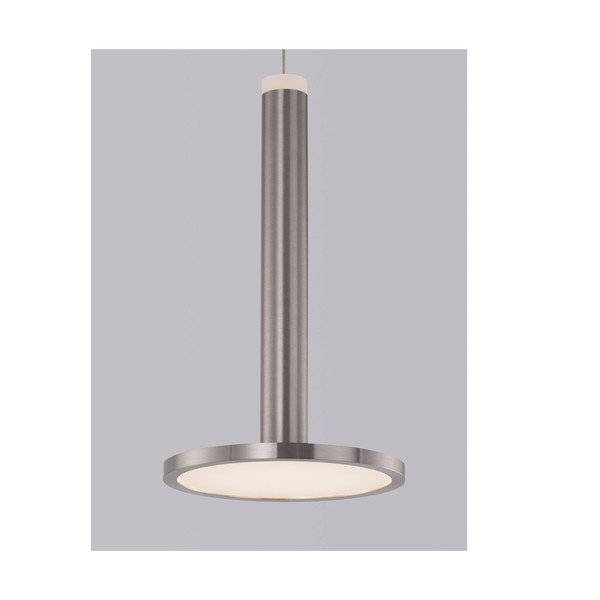 Метално LED висящо осветително тяло в матово сребрист цвят ø 15 cm Palencia – Nova Luce-image-4