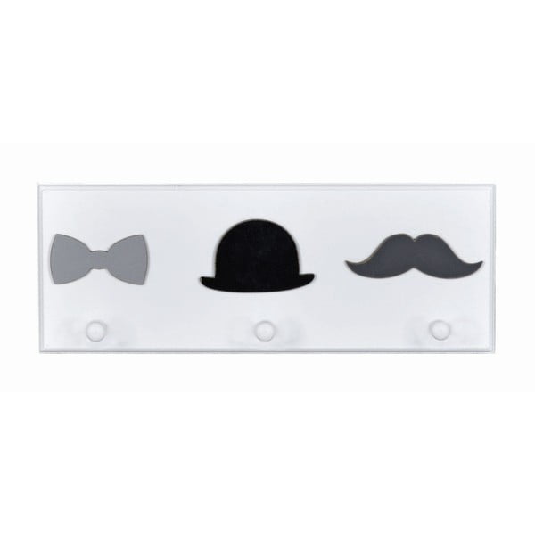 Nástěnný věšák Ewax Tie Hat Moustache