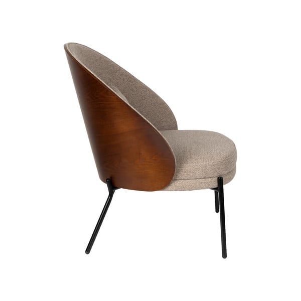 Бежов фотьойл Rodin - Dutchbone-image-3