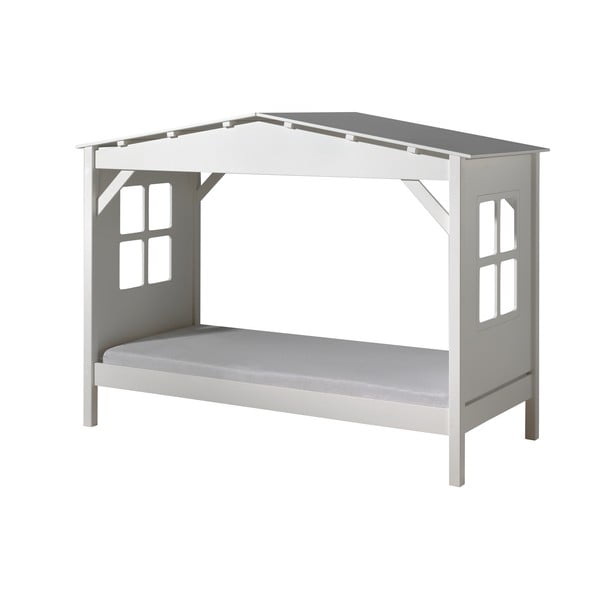 Бяло детско легло Cabin, 90 x 200 cm Pino - Vipack