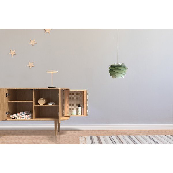 Нисък скрин с дъбов декор в естествен цвят 109x75 cm Treasures - UMAGE-image-4