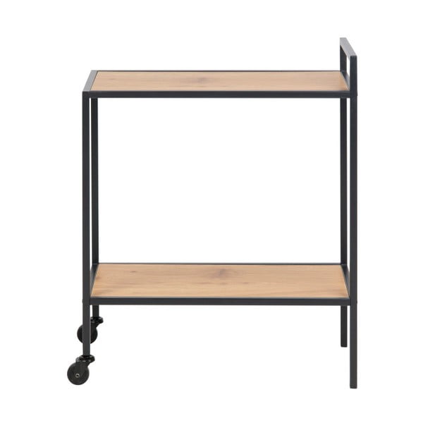 Маса за сервиране на колелца 60x30 cm Seaford - Actona-image-2