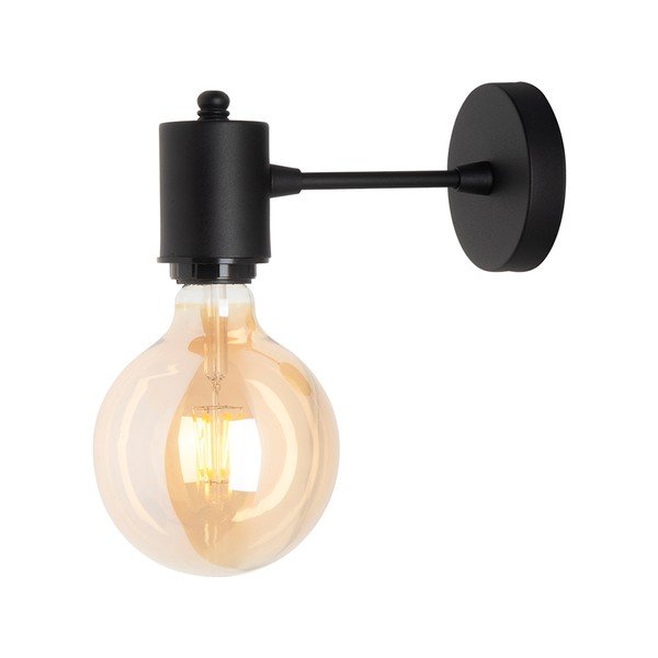 Черна метална стенна лампа Alto - Squid Lighting-image-2