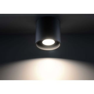 Черно таванно осветително тяло Roda - Nice Lamps