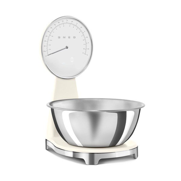 Кремава пластмасова дигитална кухненска везна – SMEG-image-4