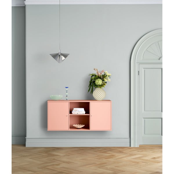 Розов висящ скрин 133x61x42 cm Mistral – Hammel Furniture-image-2