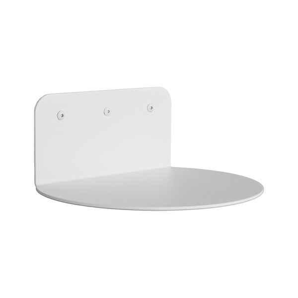 Бял метален рафт 30 cm Flex - Spinder Design