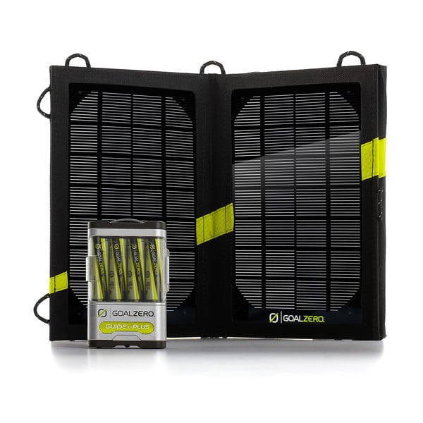 Rezervní akumulátor se solárním panelem Guide 10