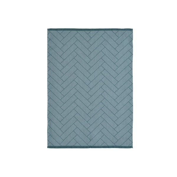 Синя памучна кухненска кърпа , 50 x 70 cm Tiles - Södahl