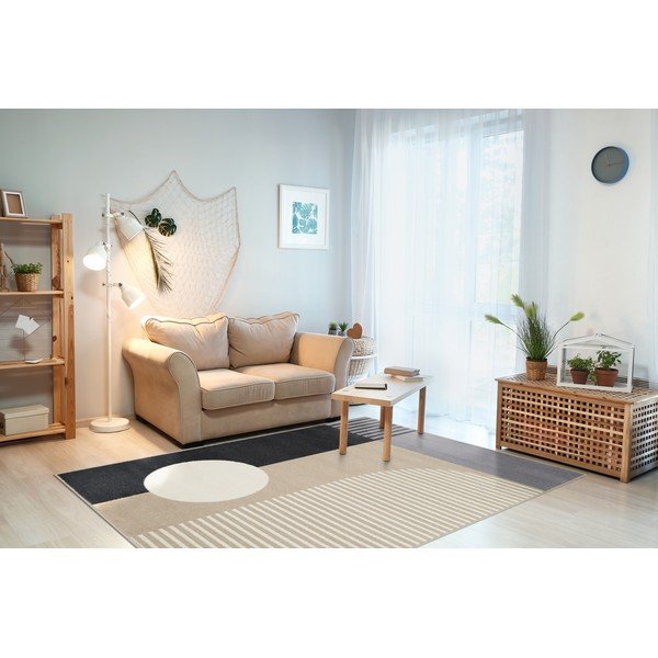 Сив и бежов килим 120x160 cm Eden - FD-image-1