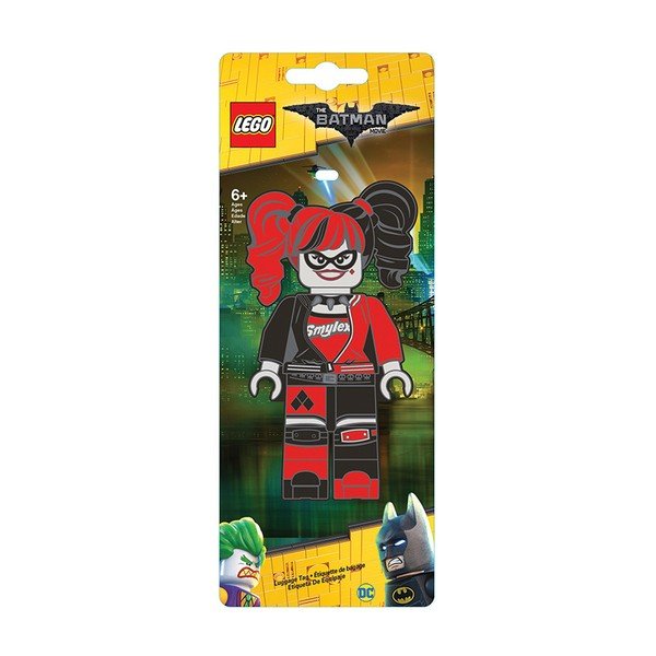 Табелка с име за куфар Pyramid International Lego Batman Harley Quinn - LEGO®