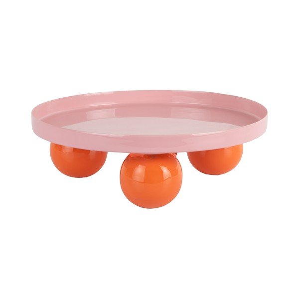 Метален декоративен поднос ø 20 cm Double Funky – PT LIVING